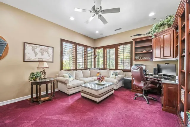 an aerial view of residential house with outdoor space