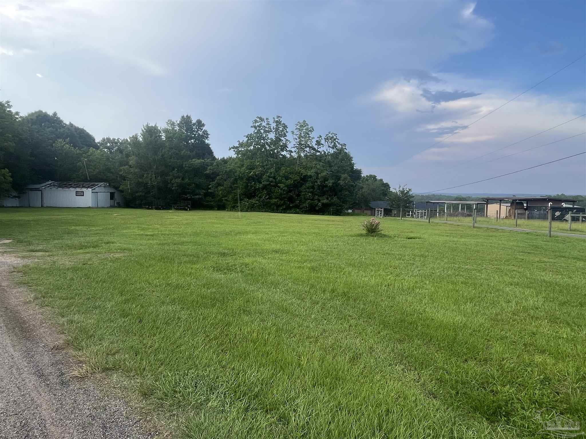 1290 McKenzie Road Cantonment, FL 32533 - Photo 14 of 20 .5 AC IS WOODED TO PROPERTY LINE AT FENCE