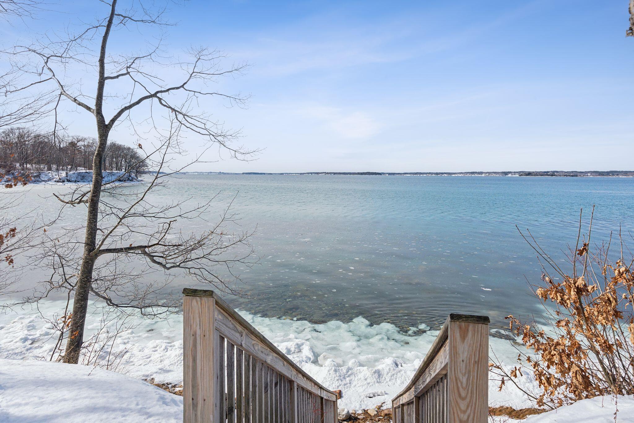 48 Pond Road Chebeague Island, ME 04017 - Photo 28 of 33 48 Pond View From Stairs to H2O