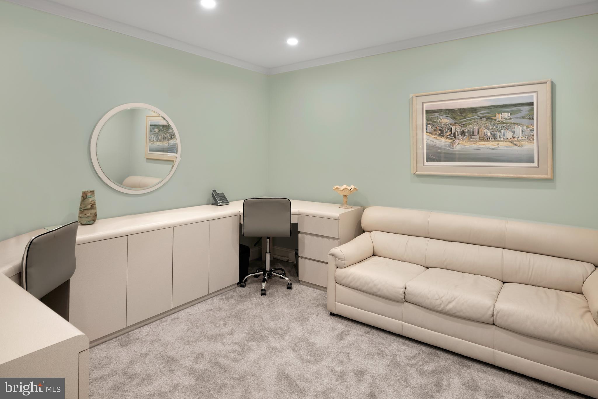 59 Wesleyan Drive Hamilton, NJ 08690 - Photo 7 of 25 a living room with furniture a mirror and a window