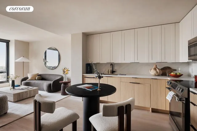 a kitchen with a sink cabinets and a stove