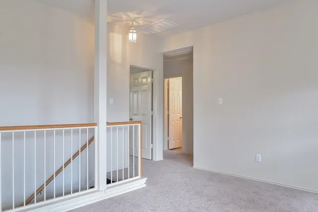 a view of empty room