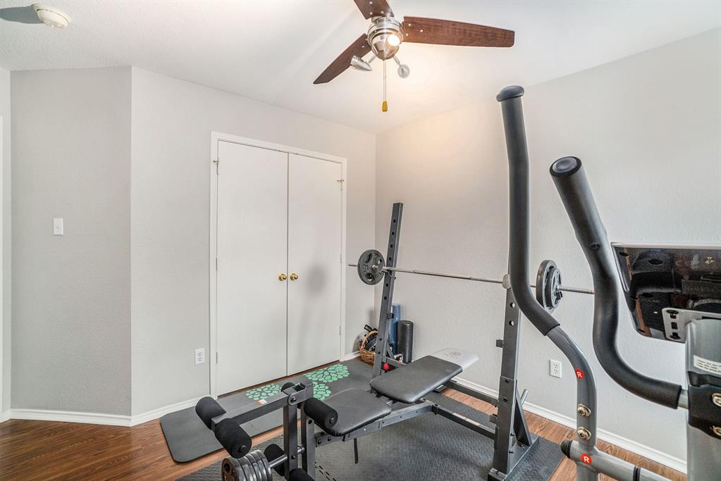 2808 Wakecrest Drive Fort Worth, TX 76108 - Photo 3 of 22 a view of a room with gym equipment