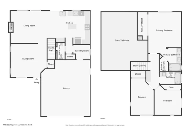$550,000 | 1706 Countrywood Lane, Tracy, CA 95376