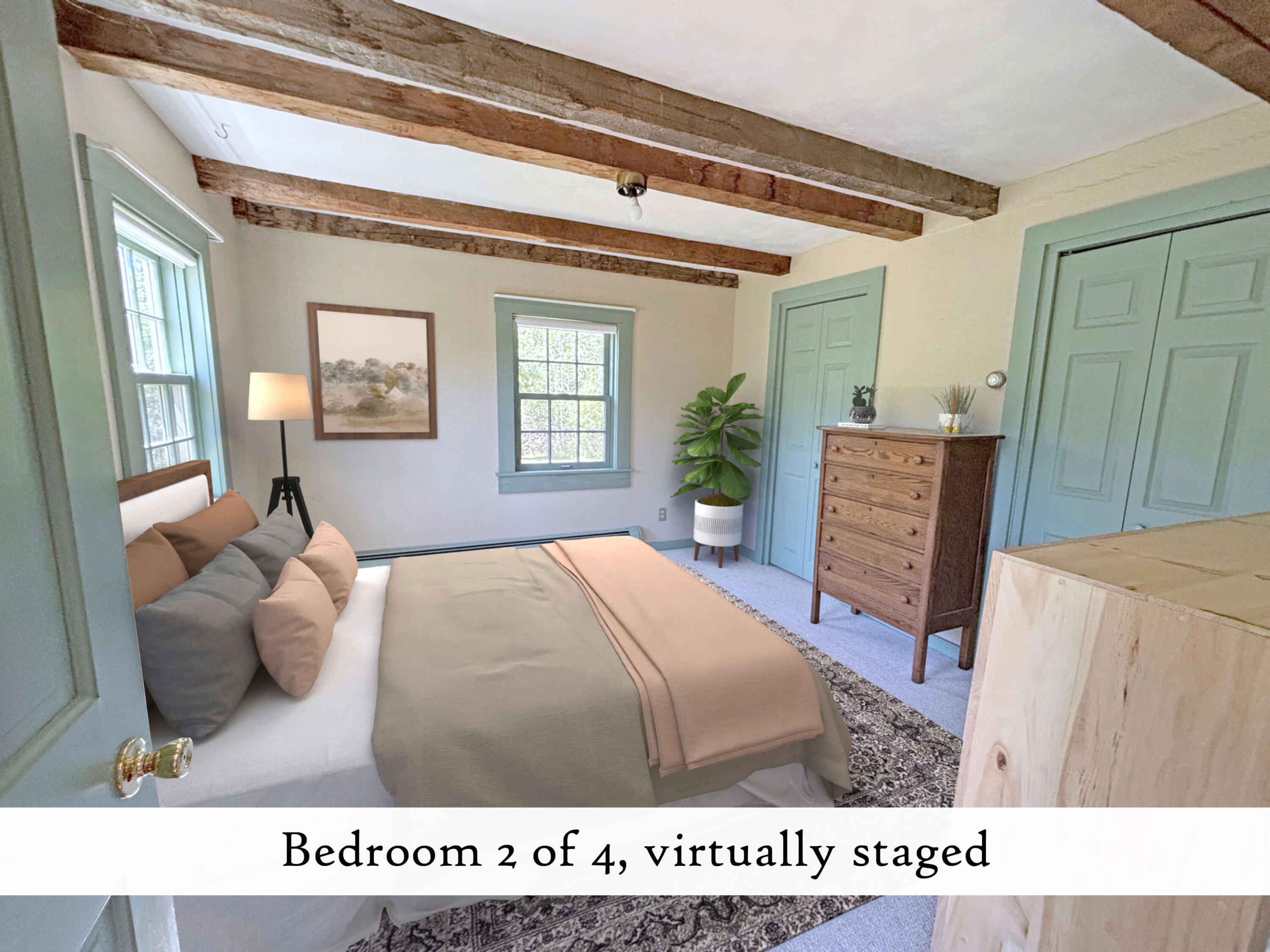26 Cape Road Tremont, ME 04674 - Photo 55 of 115 bedroom 2 (2) virtually staged, label