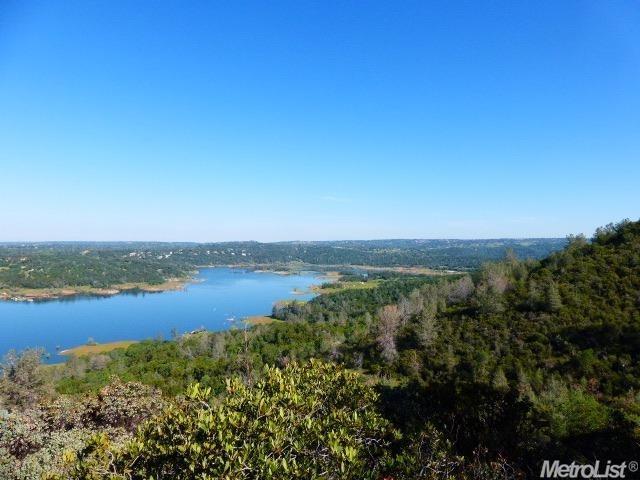 a view of lake and mountain