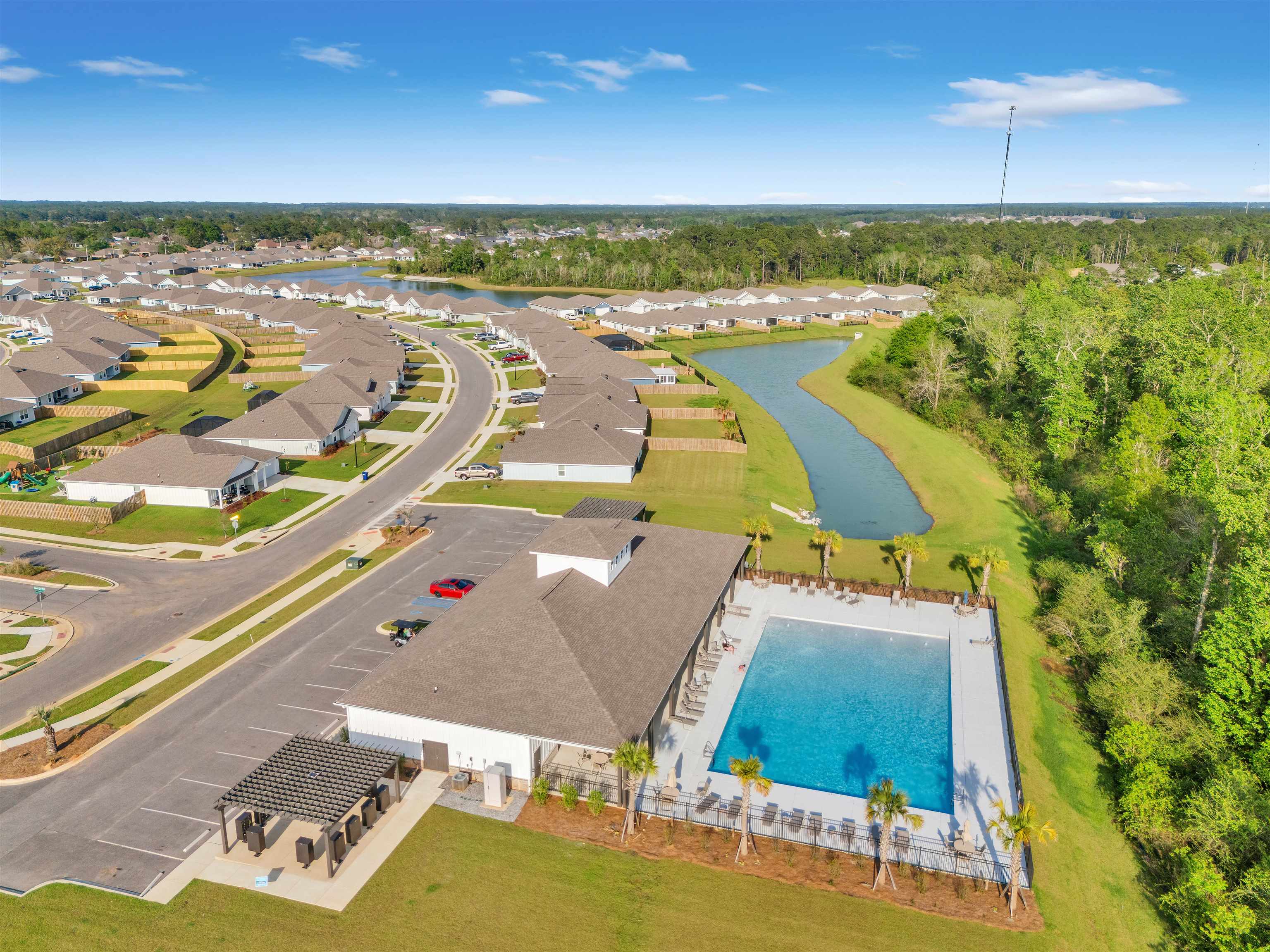 8883 Summer Bay Lane Foley, AL 36535 - Photo 24 of 24 Aerial View