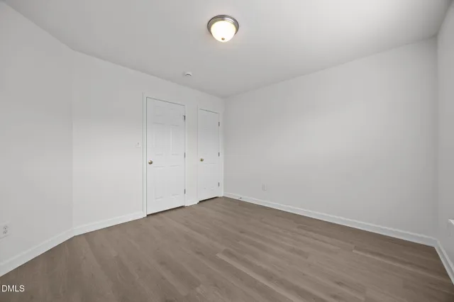 wooden floor in an empty room