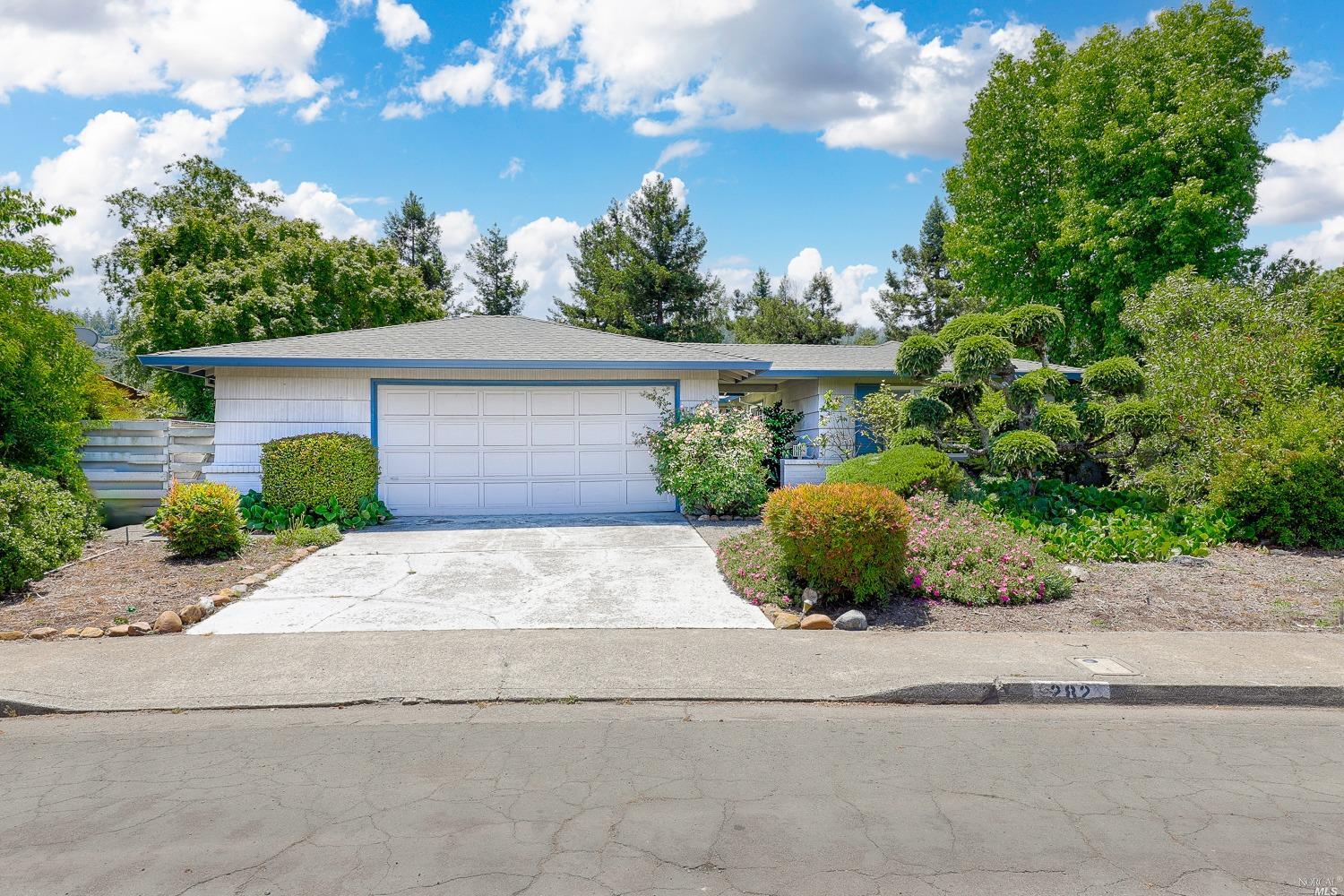 front view of a house