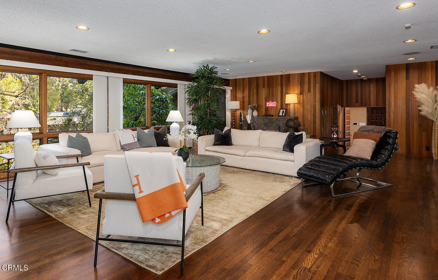 140 Belday Road Pasadena, CA 91105 - Photo 8 of 58 a living room with furniture and large windows