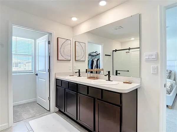 a backyard of a house