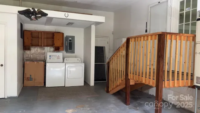 a view of a walk in closet