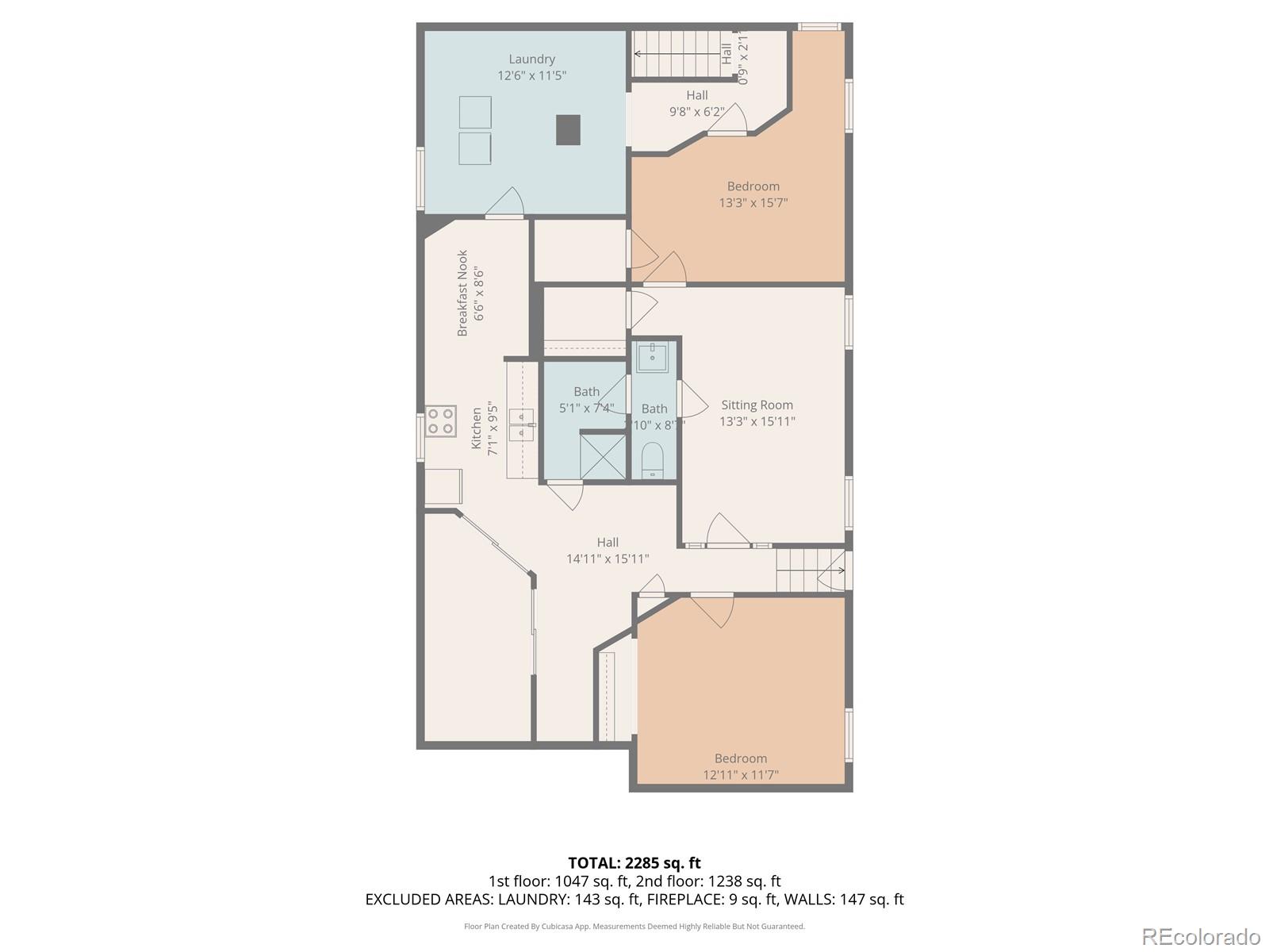 1117 16th Street Greeley, CO 80631 - Photo 37 of 37 a picture of a floor plan