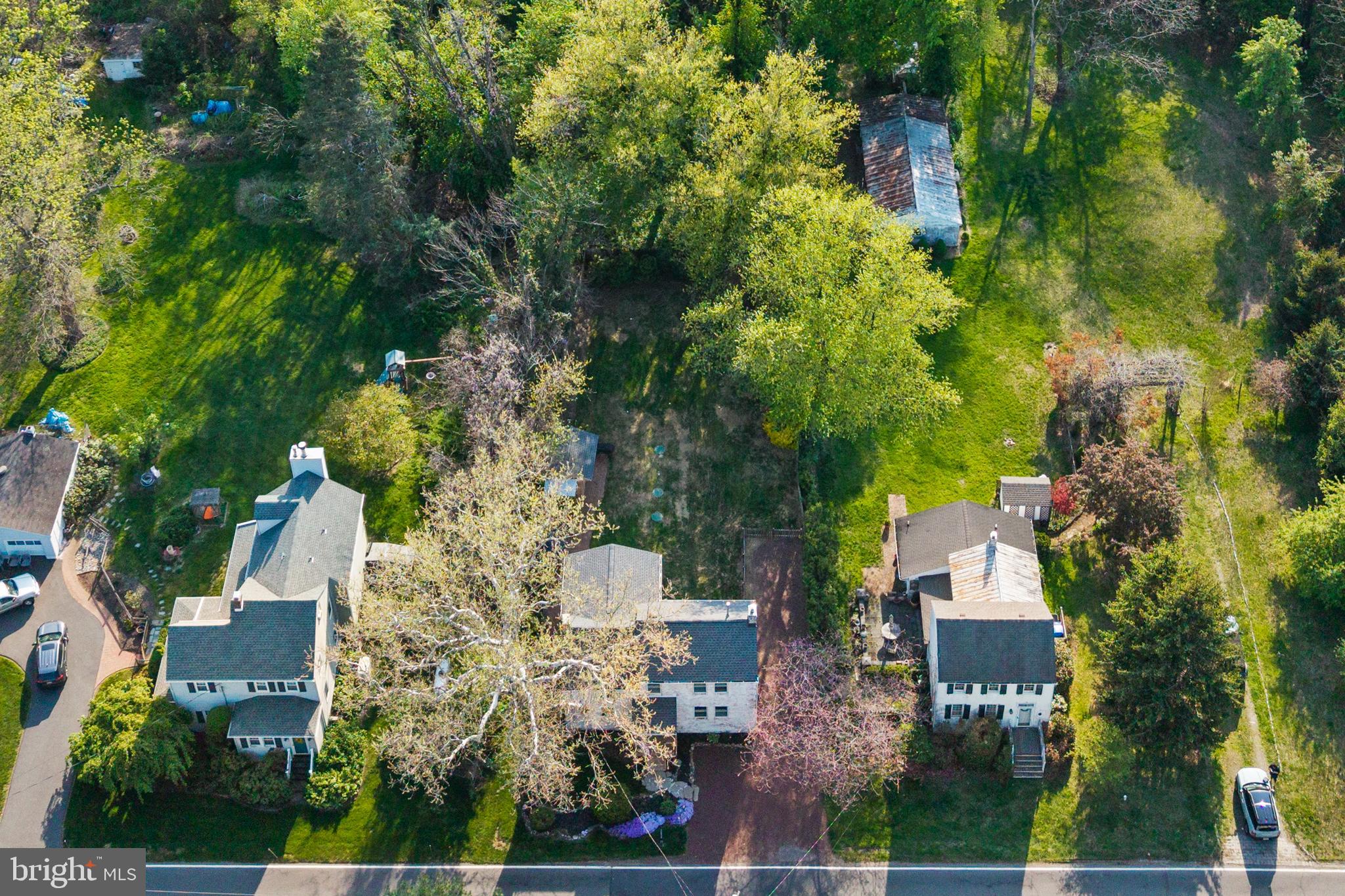942 Province Line Road Allentown, NJ 08501 - Photo 9 of 50 an aerial view of multiple houses with yard