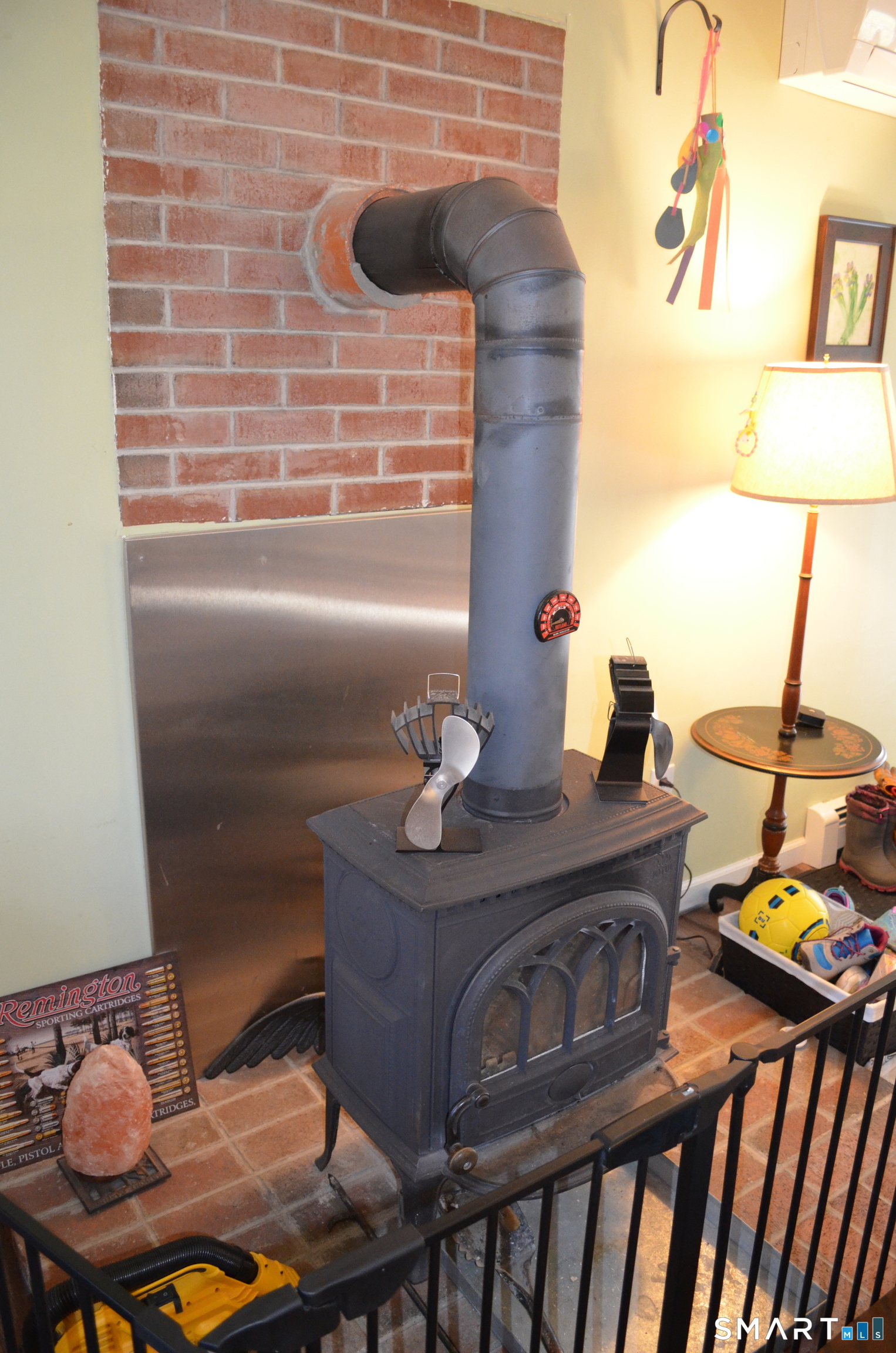 49 Colebrook Road Norfolk, CT 06058 - Photo 24 of 39 Wood Stove/Liv Rm area