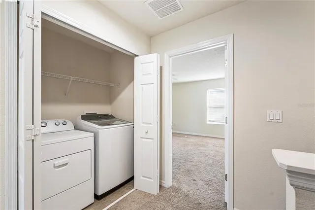 a view of washer and dryer