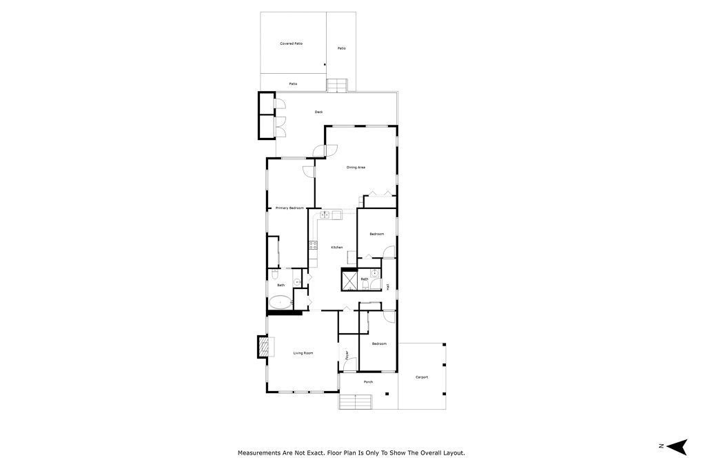 110 North Hay Street Lone Pine, CA 93545 - Photo 23 of 23 a picture of wall with white walls
