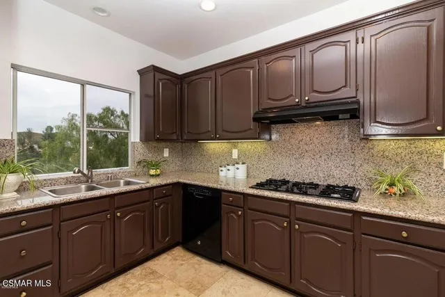 a view of wooden door