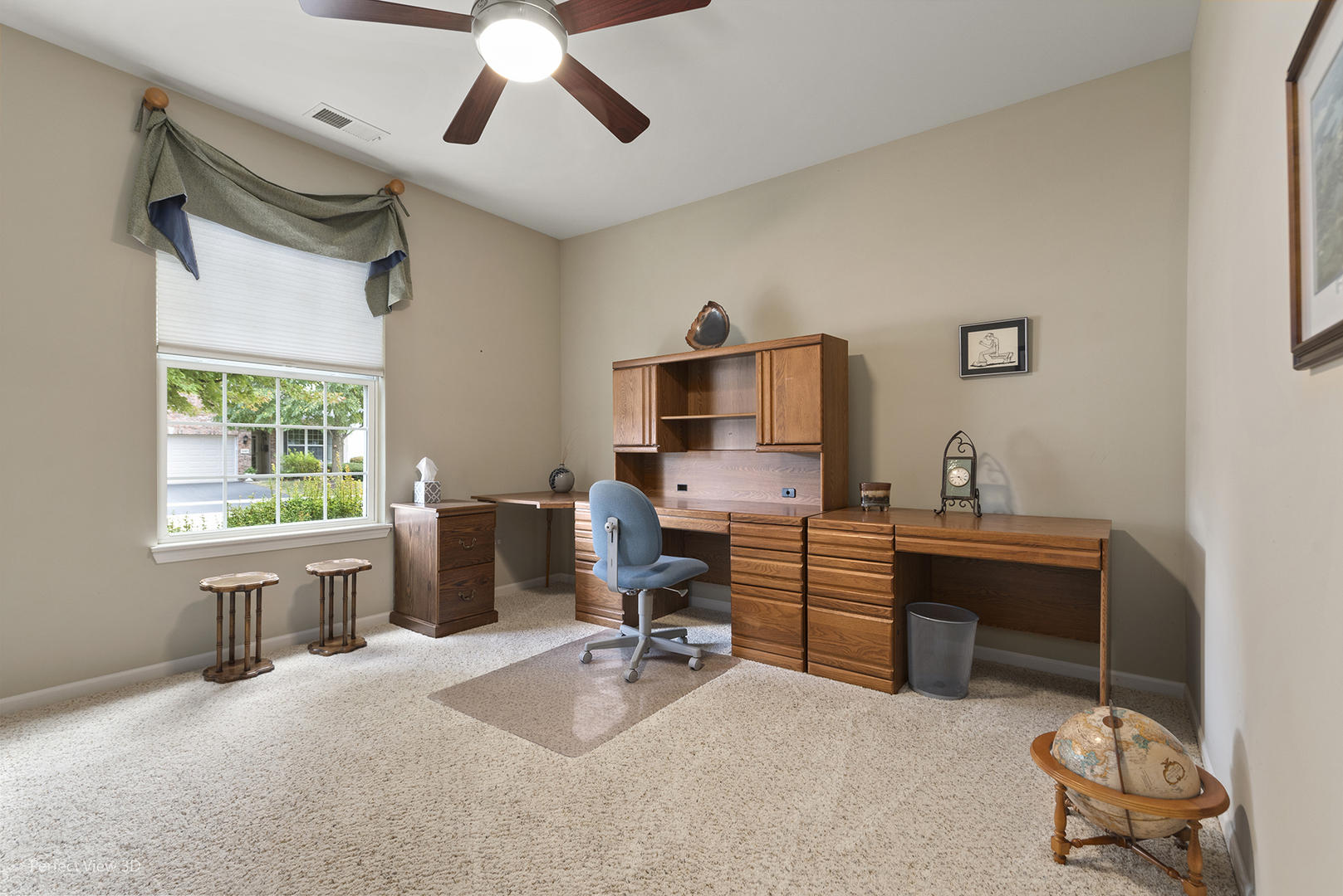 2468 Rolling Ridge Elgin, IL 60124 - Photo 18 of 29 a view of a workspace with furniture and a window