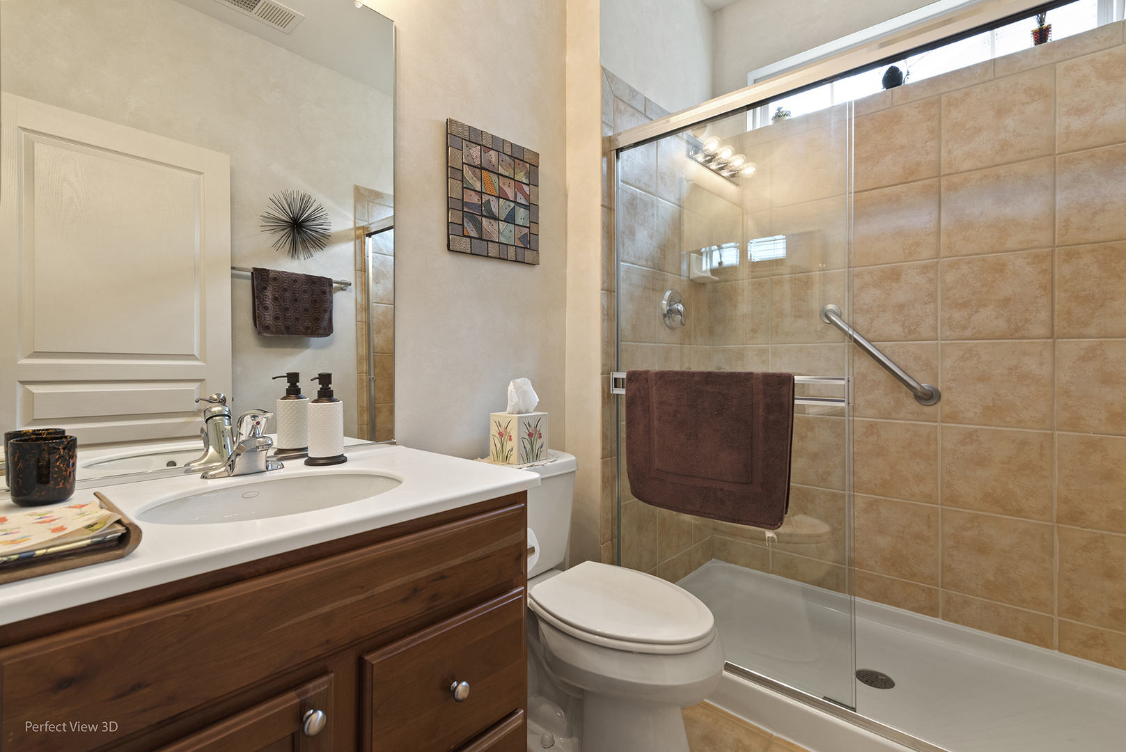 2468 Rolling Ridge Elgin, IL 60124 - Photo 19 of 29 a bathroom with a sink a toilet and shower