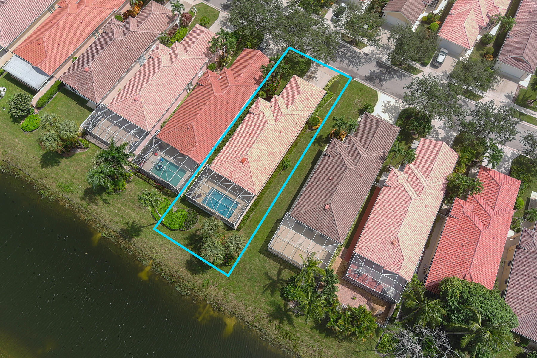 2613 James River Road West Palm Beach, FL 33411 - Photo 30 of 57 an aerial view of a house