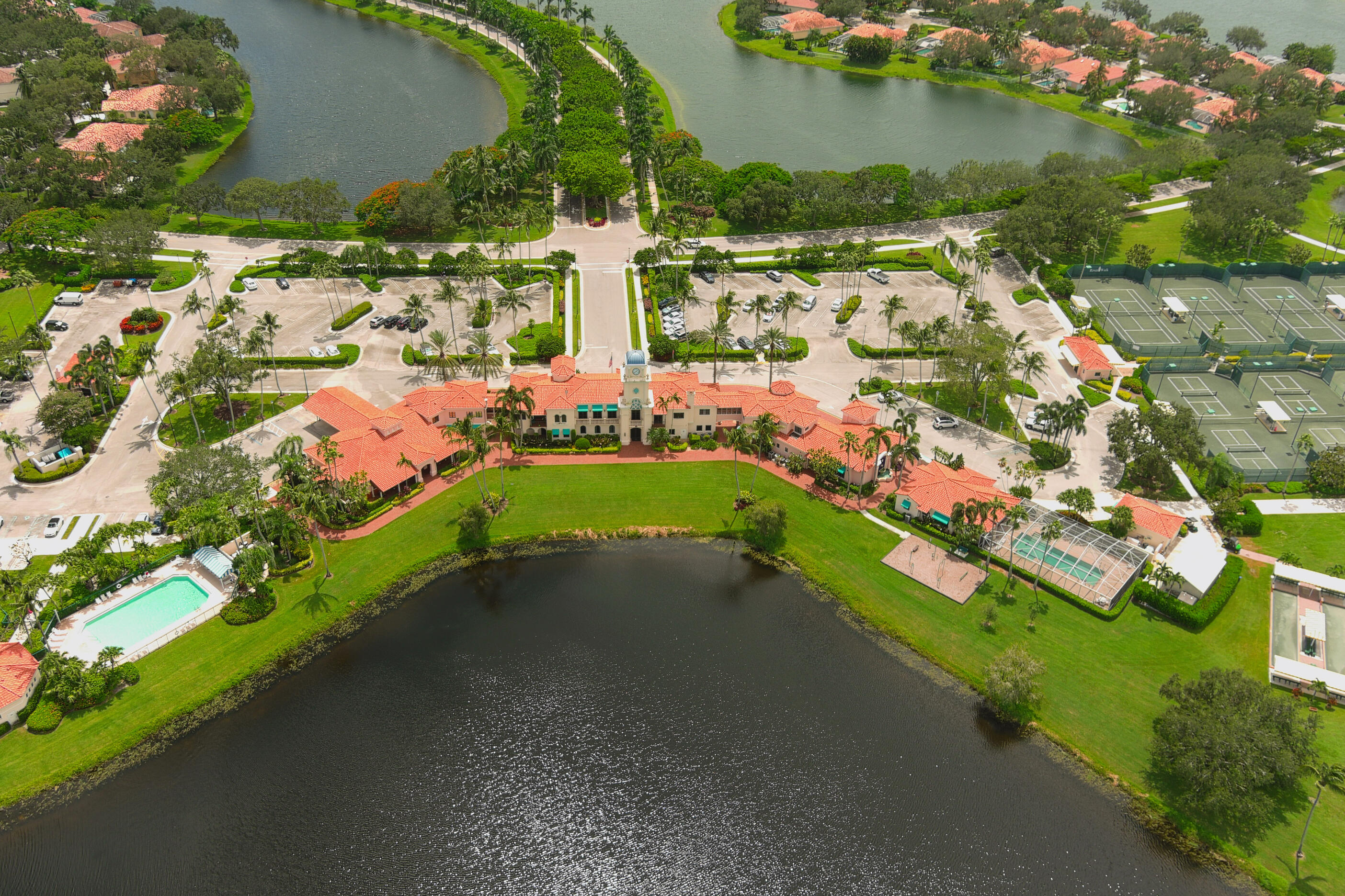 2613 James River Road West Palm Beach, FL 33411 - Photo 52 of 57 an aerial view of a houses with yard