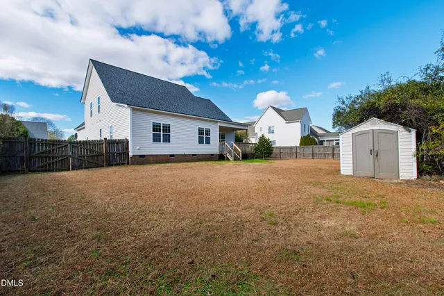 a house with a outdoor space