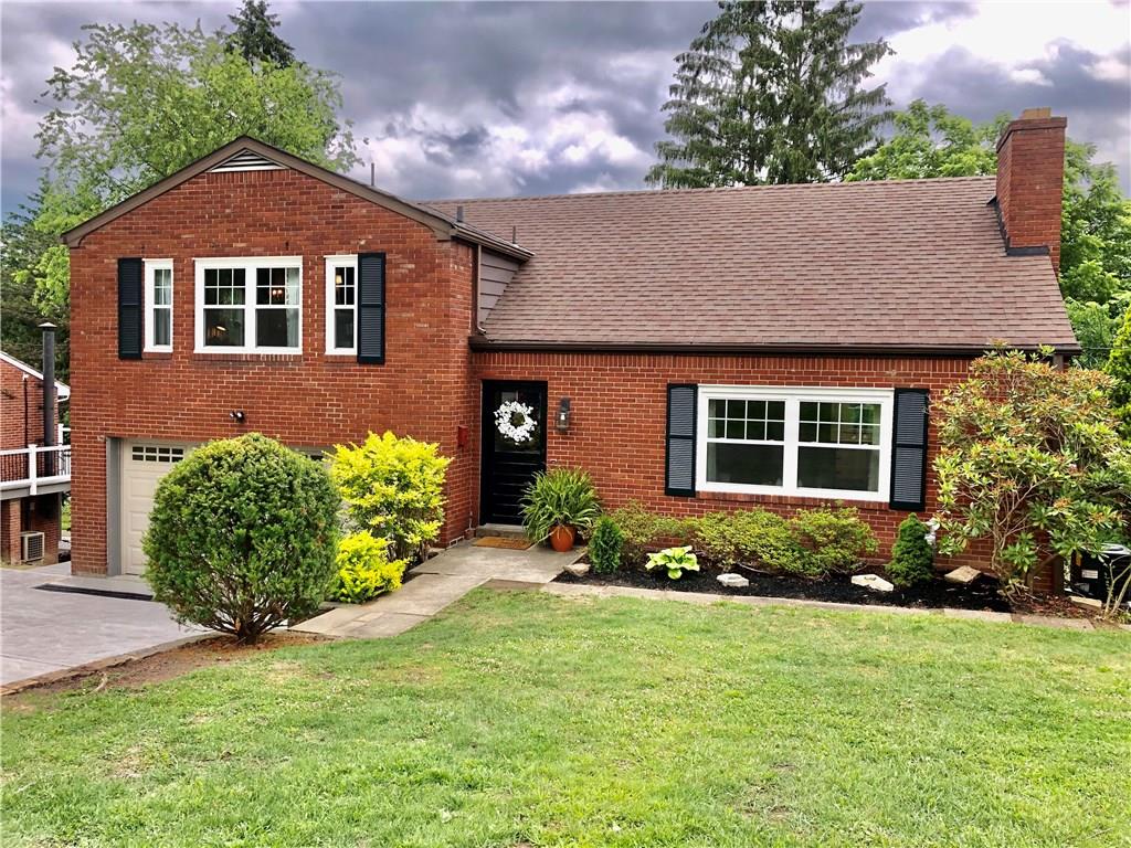 402 Fort Couch Road Pittsburgh, PA 15241 - Photo 1 of 25 Welcome to 402 Fort couch road, lovely and charming curb appeal, this home deceives you into thinking its a regular sized cape code, it is Not! Its a very cool, funky & large all brick,multi-level that is walkable to schools,shops, restaurants, trails, Whole Foods, the "T", Target....yes!! ^^^oh and everything that you see here, can stay.. the home has been staged by owner/agent!