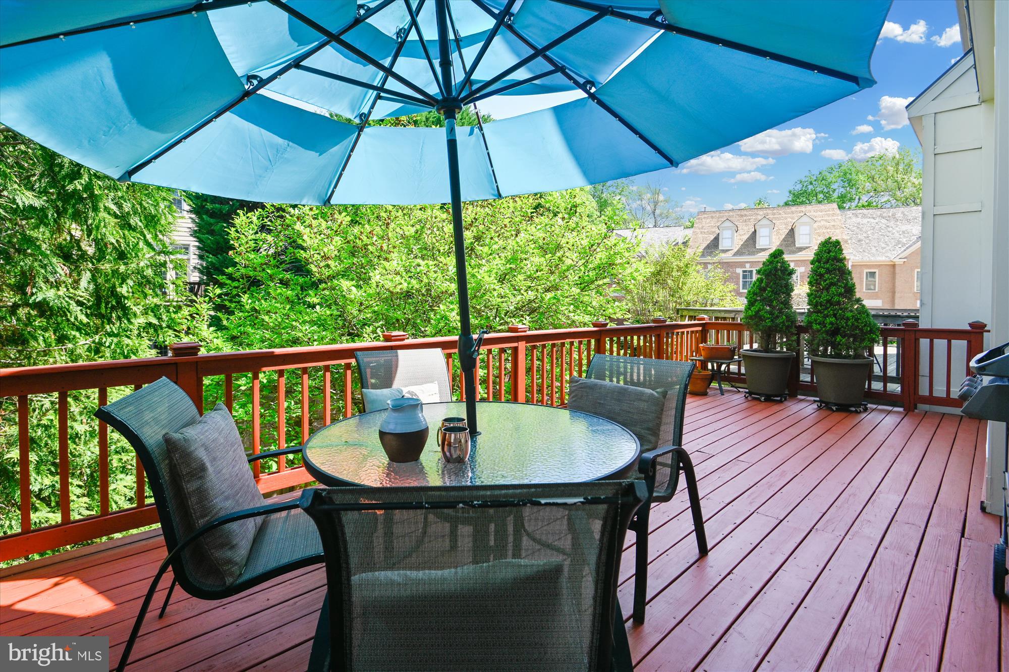7905 Turncrest Drive Potomac, MD 20854 - Photo 16 of 56 Large Deck off of Living Room