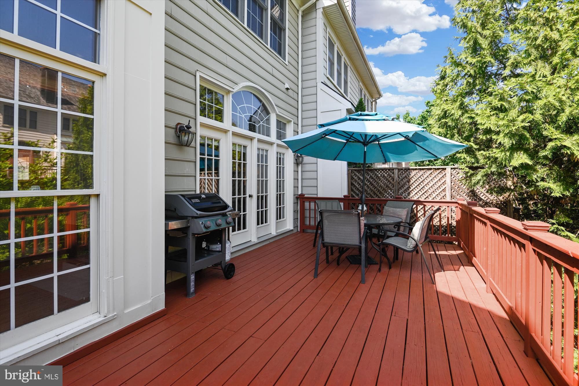7905 Turncrest Drive Potomac, MD 20854 - Photo 19 of 56 Deck perfect for Dining / Entertaining