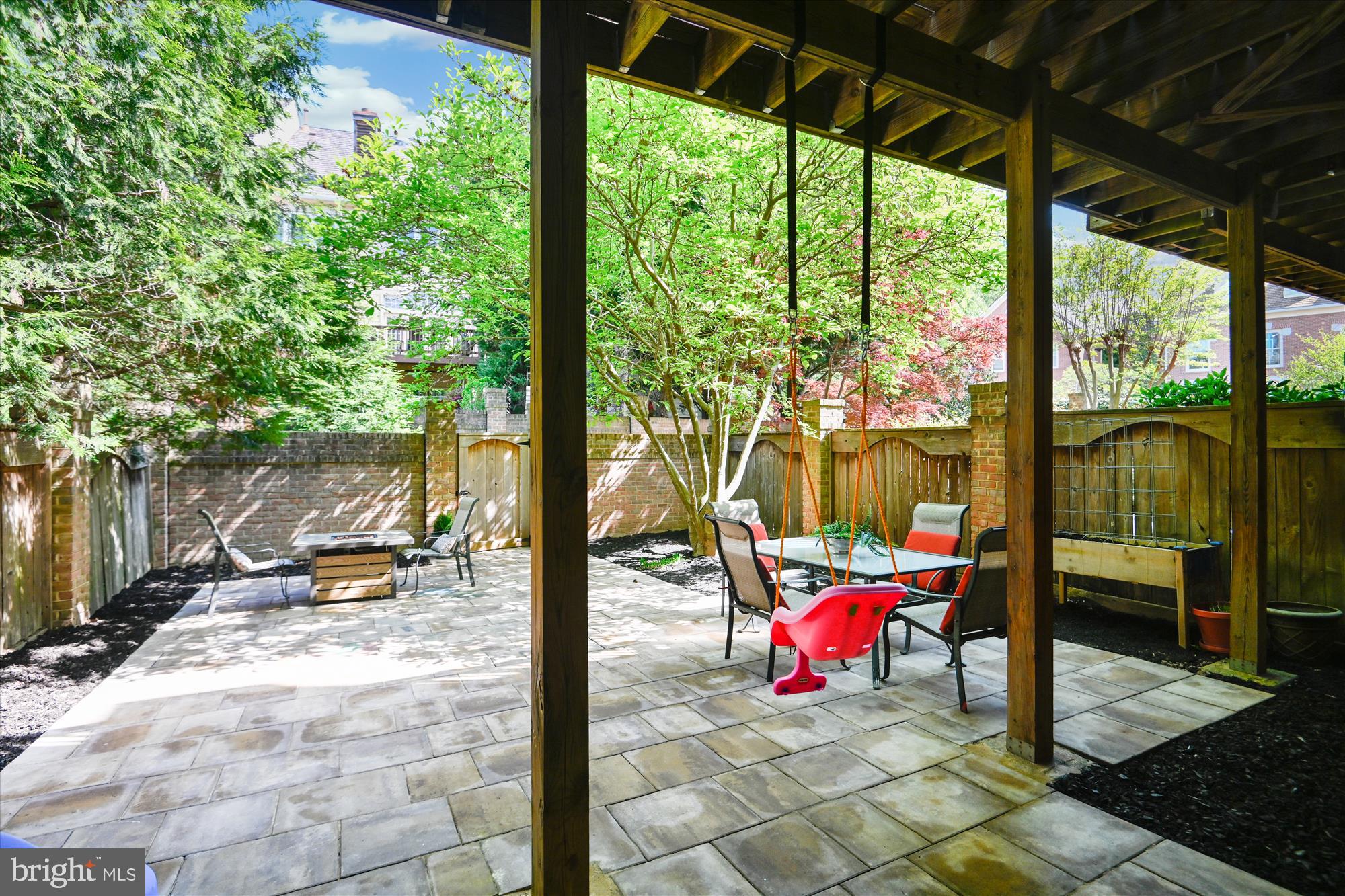 7905 Turncrest Drive Potomac, MD 20854 - Photo 43 of 56 View of large hardscaped Courtyard Patio