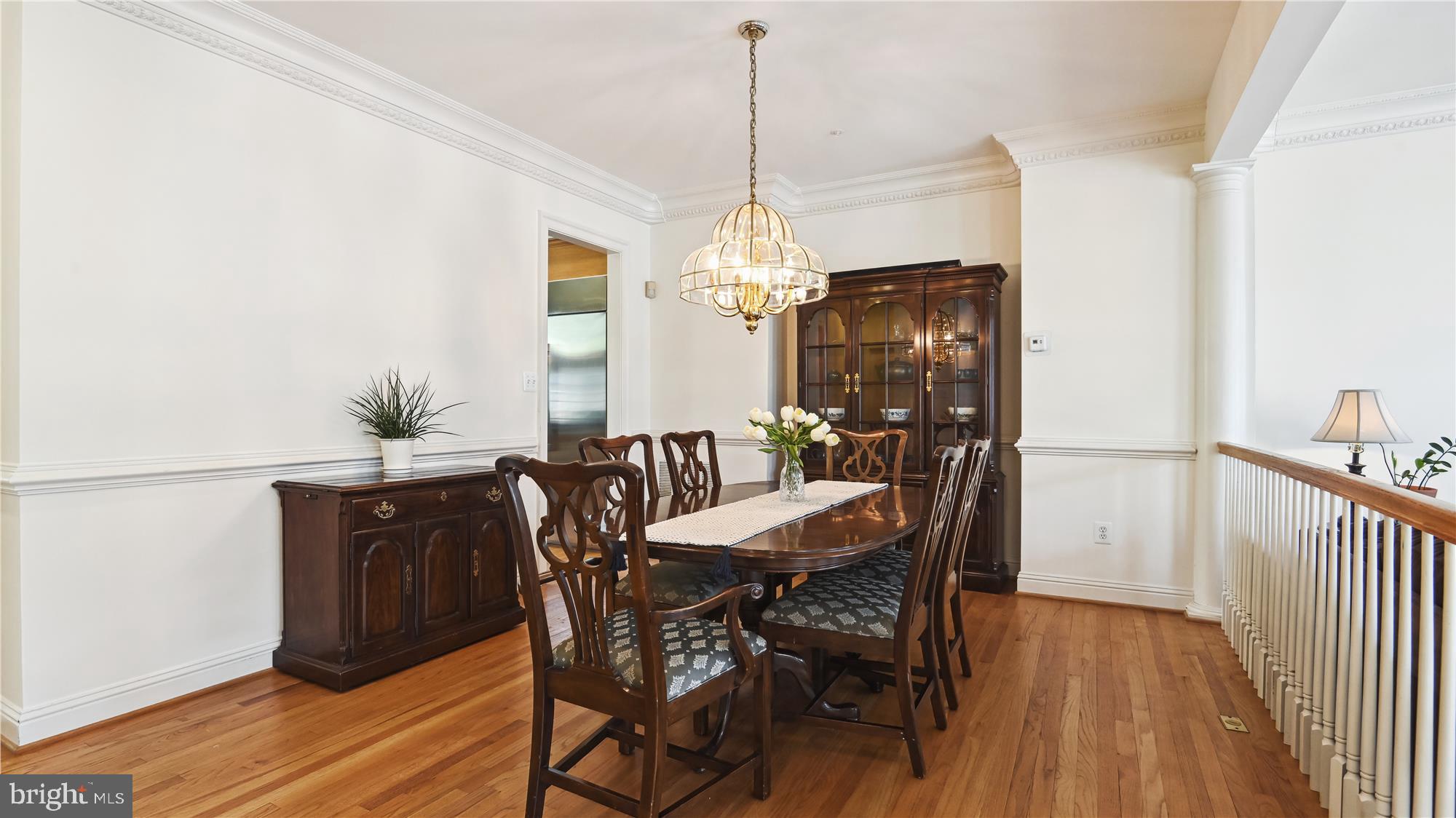 7905 Turncrest Drive Potomac, MD 20854 - Photo 7 of 56 Elegant Dining Room with sophisticated moldings!