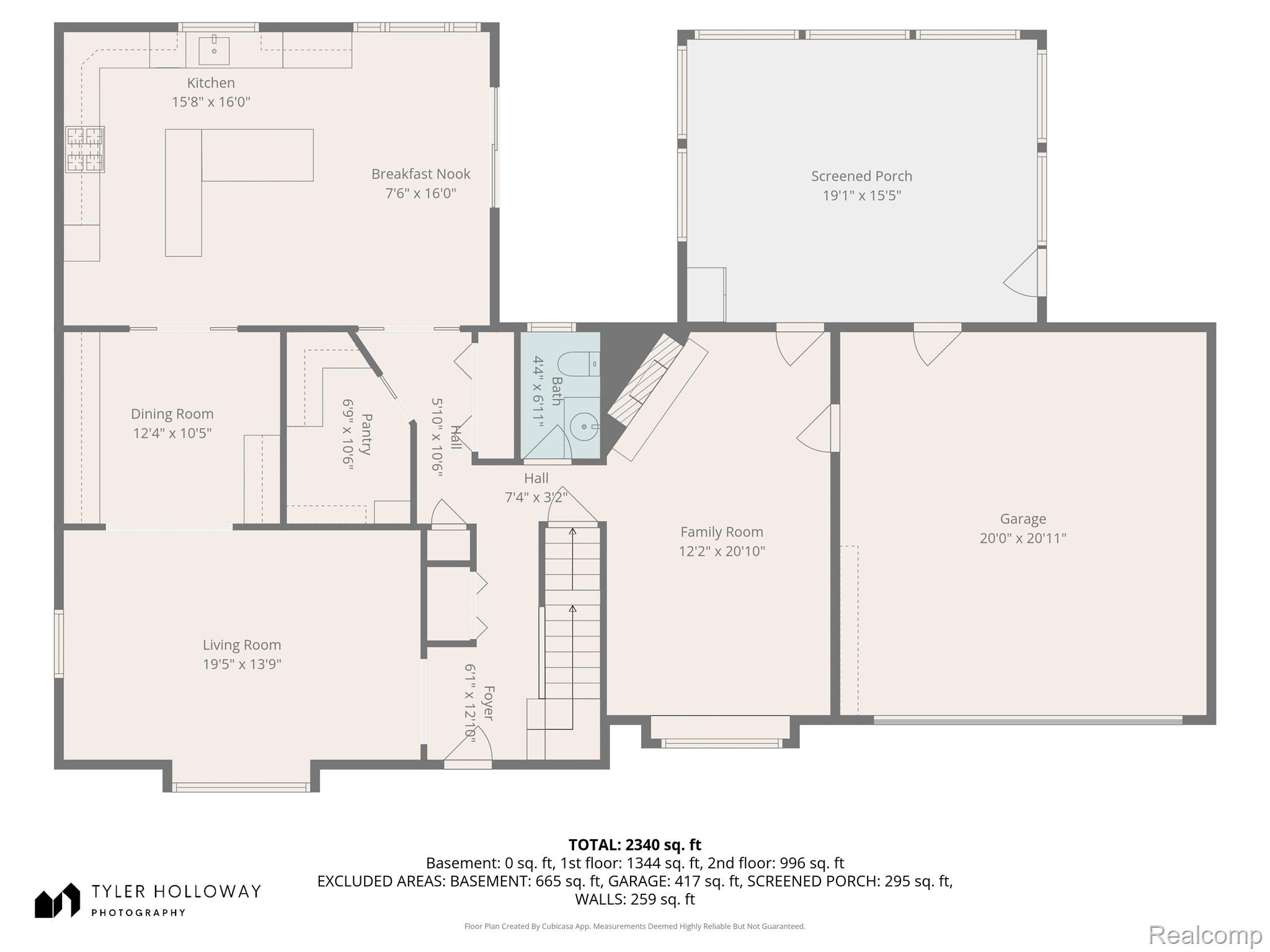 7611 Ferry Road Grosse Ile, MI 48138 - Photo 49 of 51 Floor plan