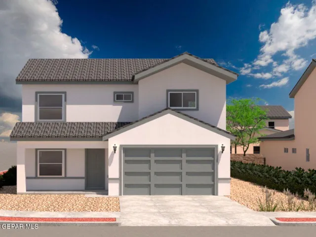 a house view with a outdoor space