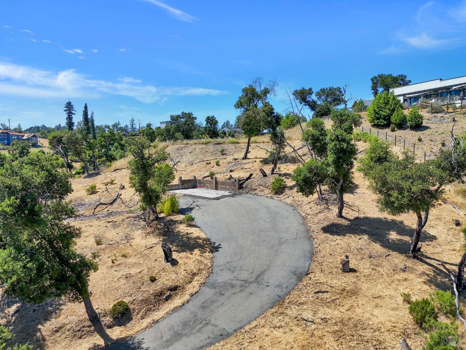 1400 Michele Way Santa Rosa, CA 95404 - Photo 34 of 35 a view of a dry yard with lots of trees