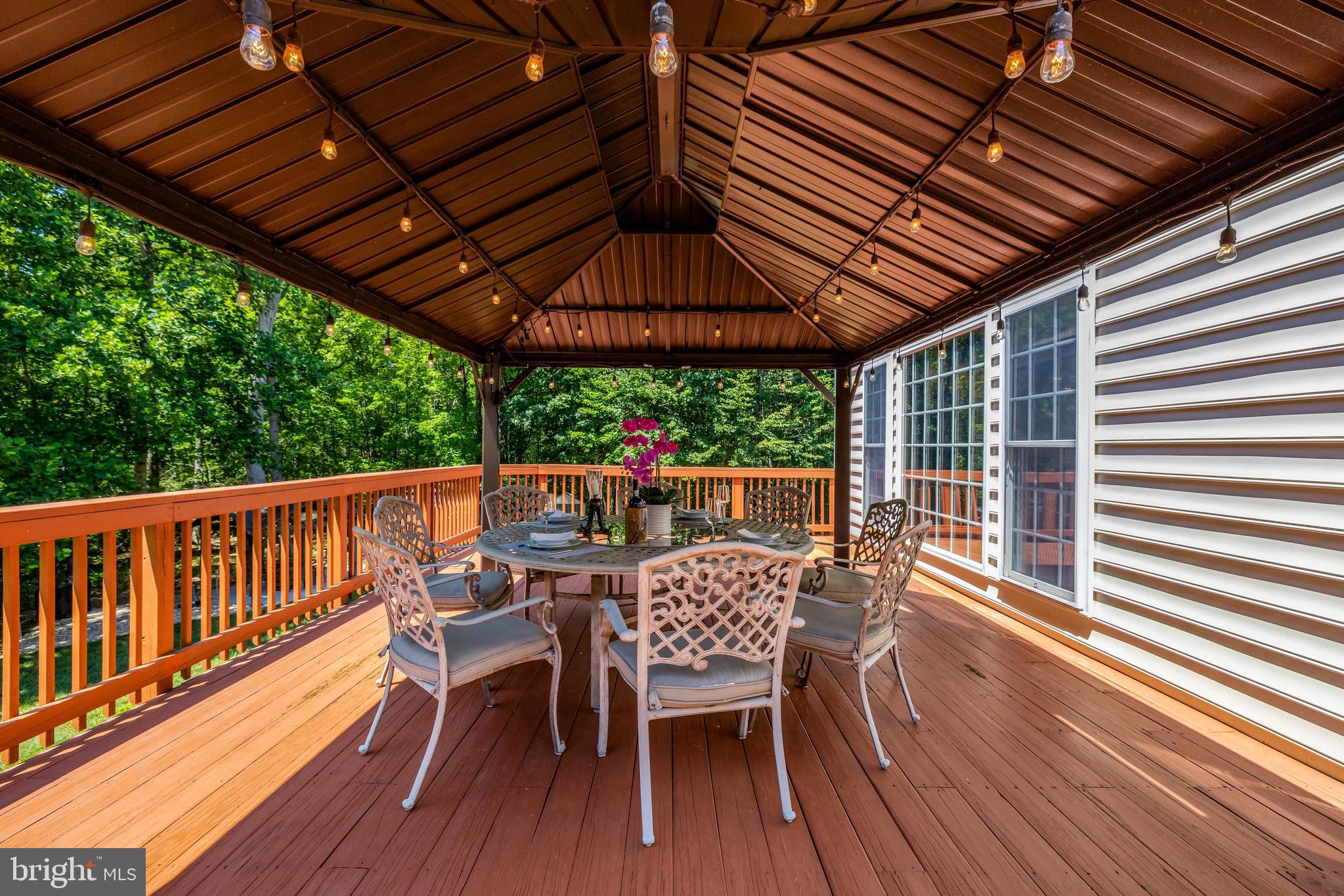 13650 Independence Ridge Nokesville, VA 20181 - Photo 65 of 98 Custom Covered Gazebo with Lighting