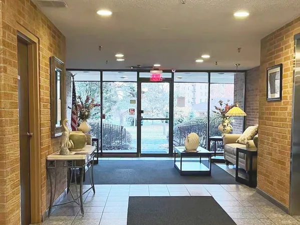 a living room filled with furniture