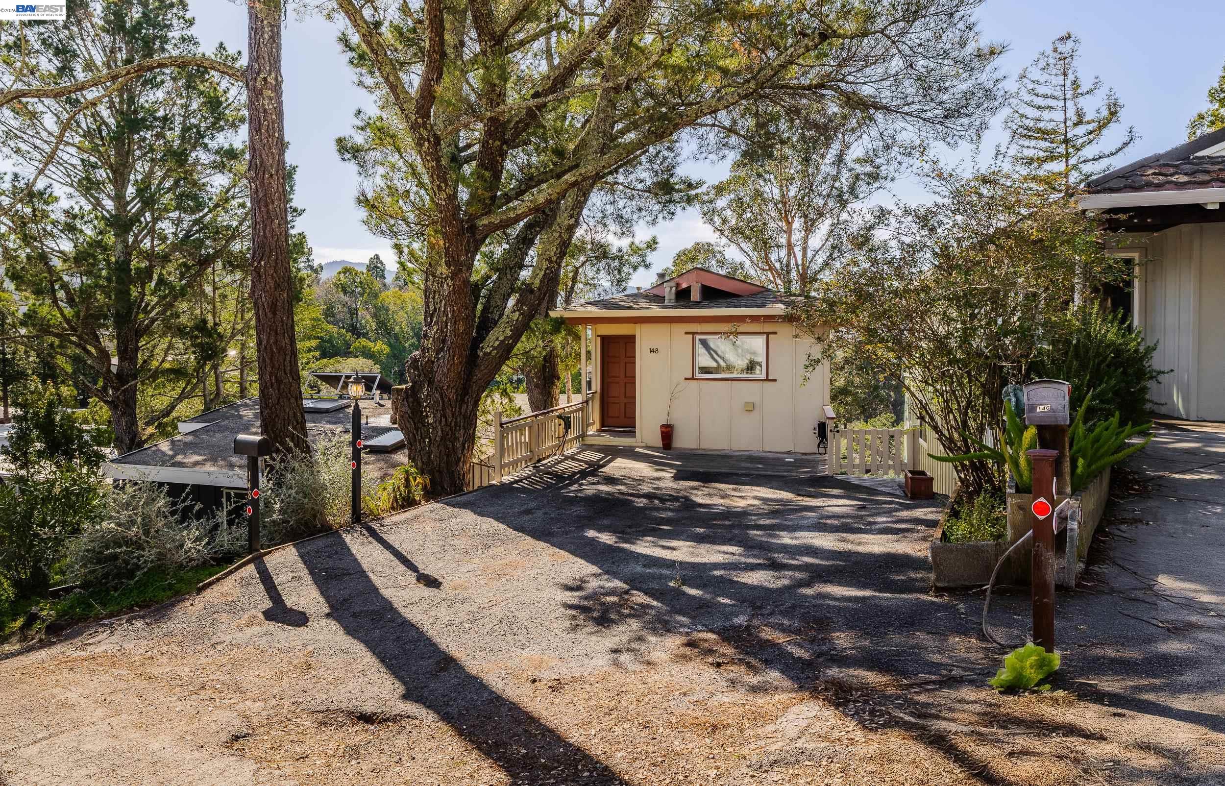 148 Ridgeway Avenue Fairfax, CA 94930 - Photo 30 of 31 a view of a house with a yard