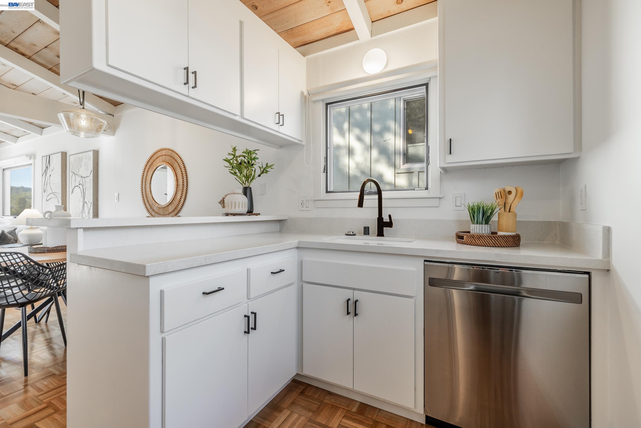 148 Ridgeway Avenue Fairfax, CA 94930 - Photo 7 of 31 a view of kitchen with sink and cabinets