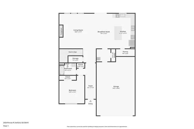 $595,000 | 2424 Pinnae Place, Buford, GA 30519