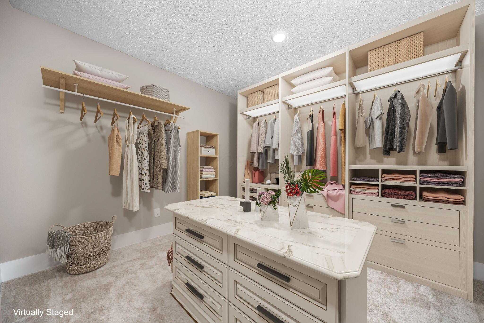 3364 Tschopp Road Northeast Lancaster, OH 43130 - Photo 38 of 80 Virtually Staged - Custom Walk-in Closet