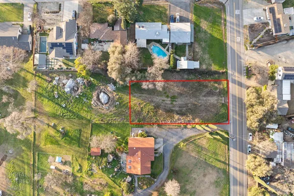 a view of city and mountain