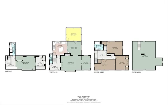 a picture of a floor plan