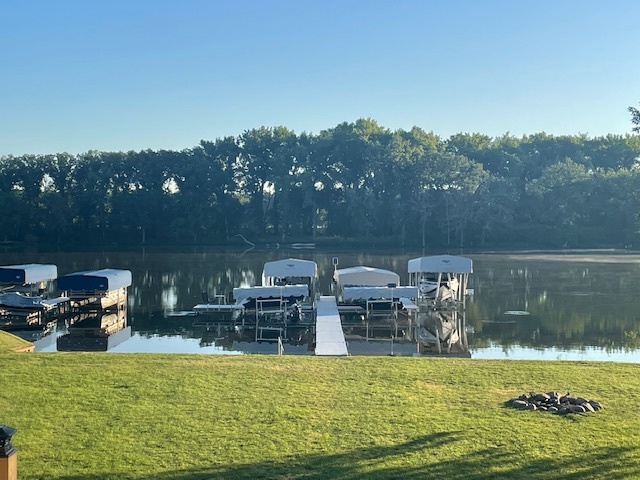 26000 Cottage Road Wilmington, IL 60481 - Photo 31 of 31 a view of a lake with outdoor seating