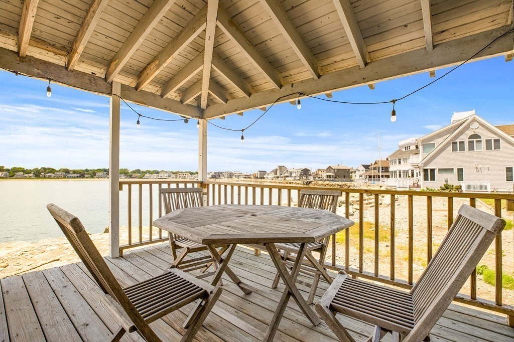 64 Lighthouse Road Scituate, MA 02066 - Photo 16 of 23 a view of a balcony with furniture