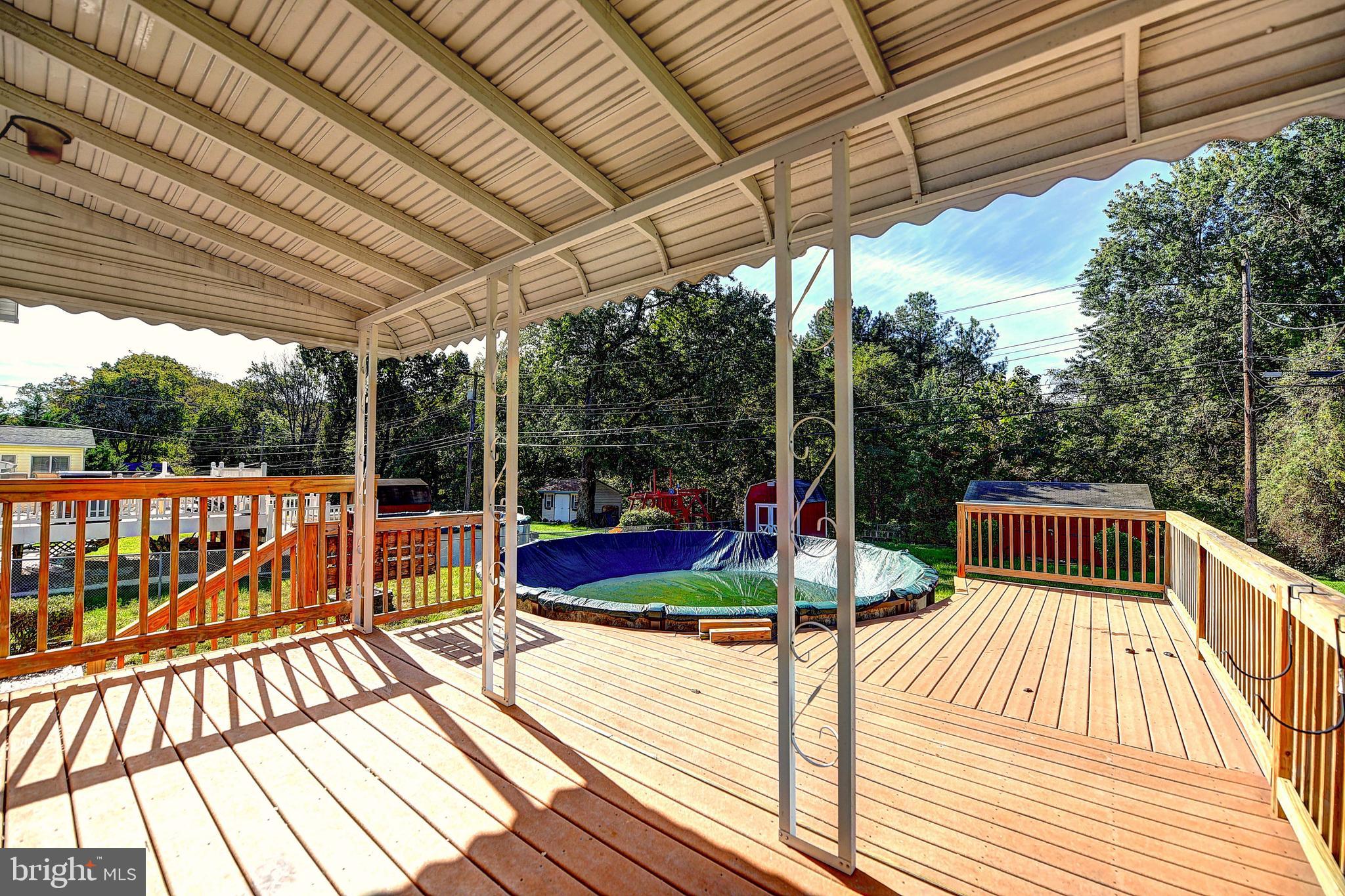 9104 Orbitan Road Baltimore, MD 21234 - Photo 28 of 33 Large Deck Off Kitchen