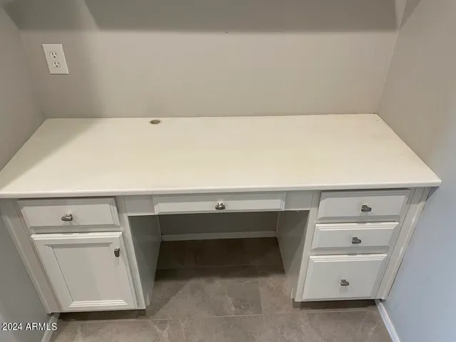 a view of room and workspace