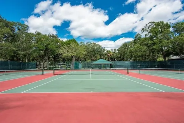 a view of basketball court