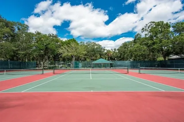 a view of basketball court