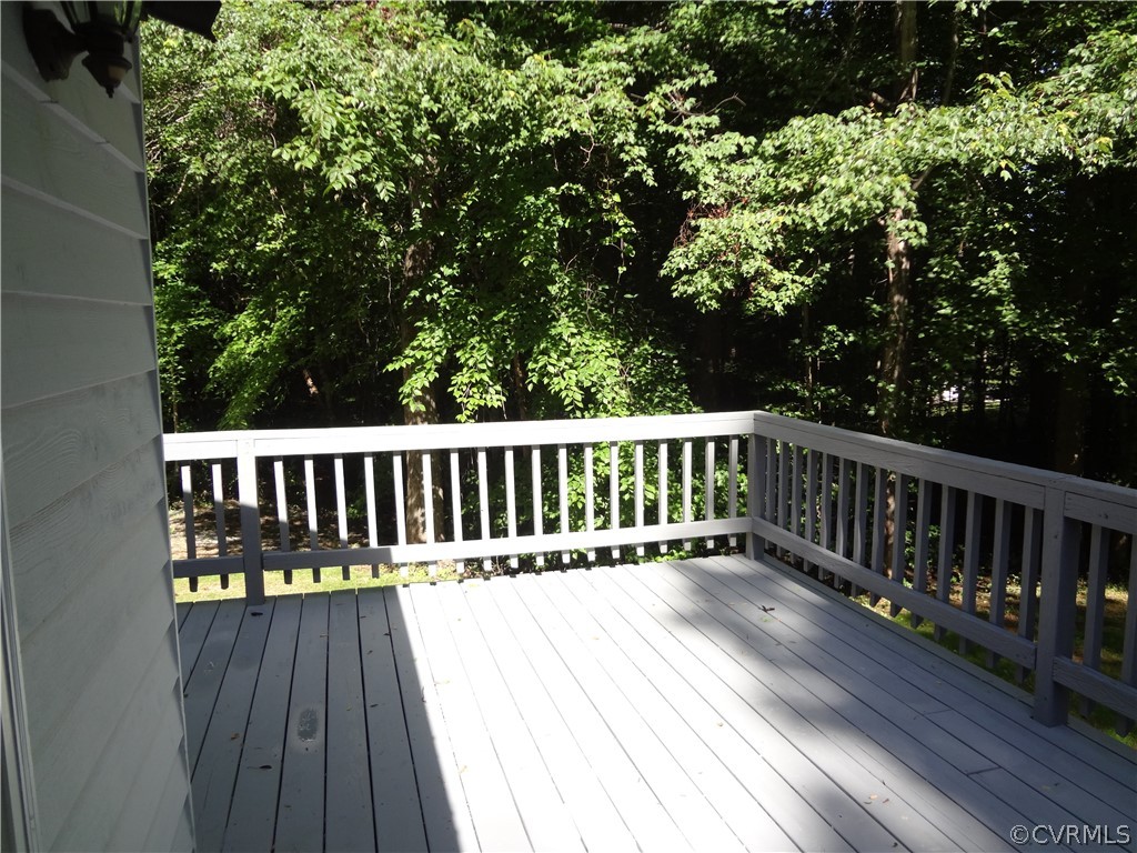 2518 Log Cabin Road Maidens, VA 23102 - Photo 7 of 20 a view of a wooden deck